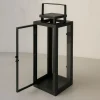 Farol de metal negro Calin 35cm^Casa Viva New