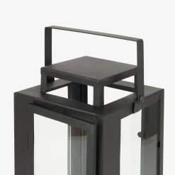 Farol de metal negro Calin 35cm^Casa Viva New