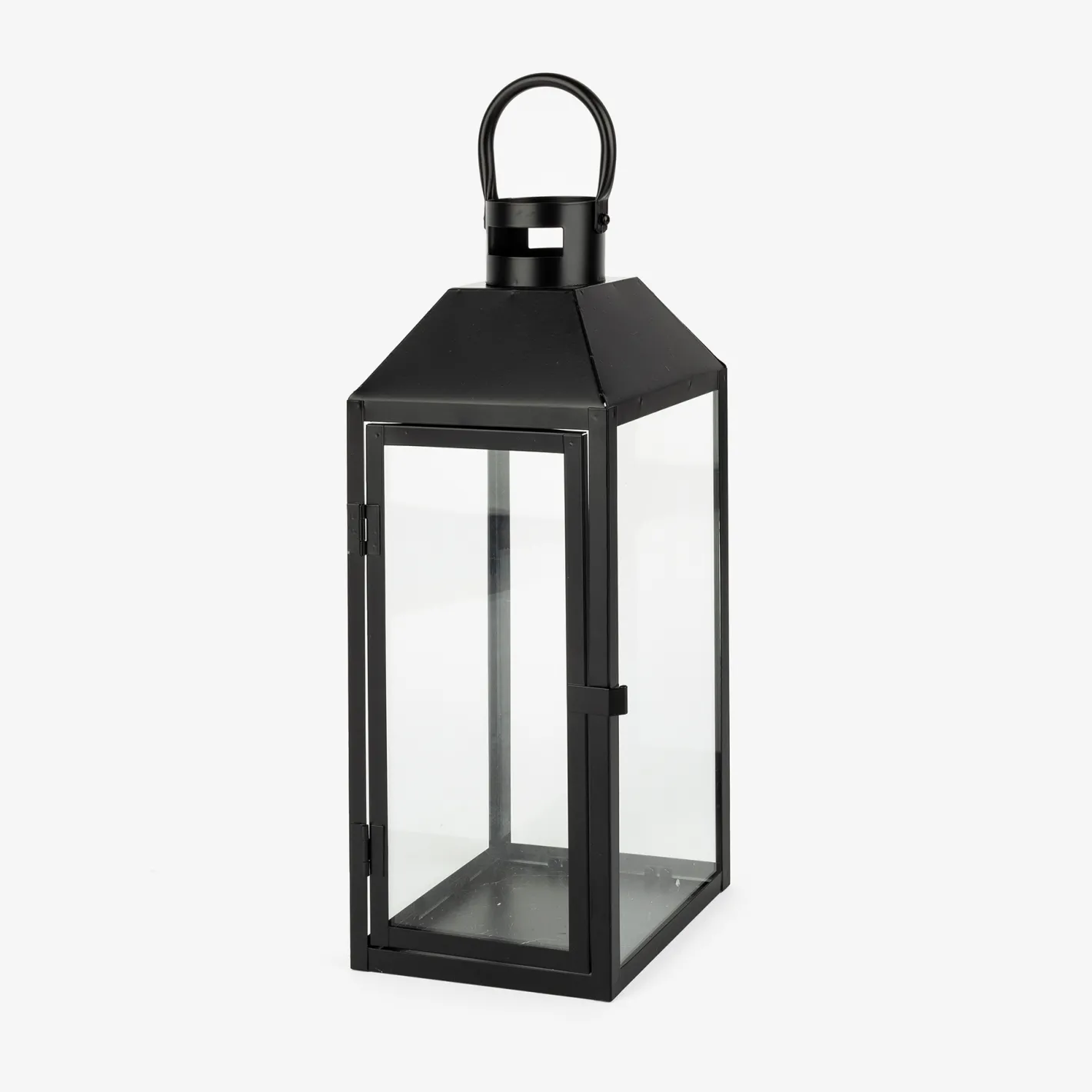 Farol de metal negro Fenjer Ø15x39cm^Casa Viva