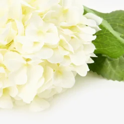 Flor artificial hortensia blanca 66cm^Casa Viva New