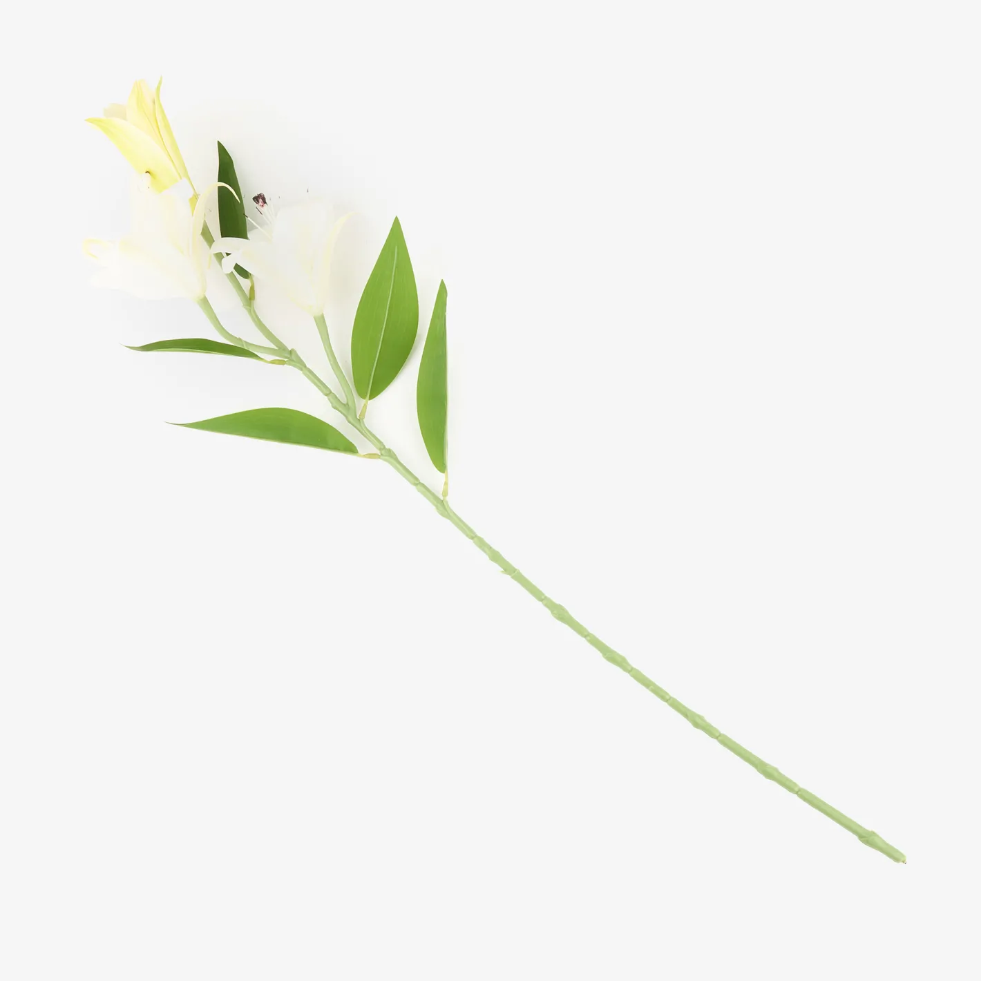 Flor artificial lirio blanco 72cm^Casa Viva