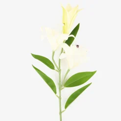 Flor artificial lirio blanco 72cm^Casa Viva