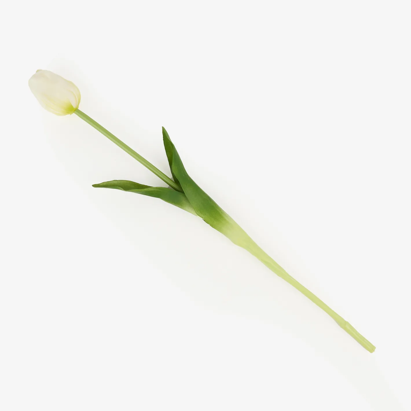 Flor artificial tulipán blanco 48cm^Casa Viva Outlet
