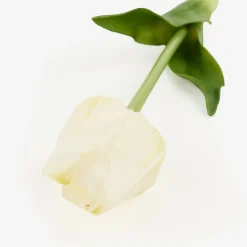 Flor artificial tulipán blanco 48cm^Casa Viva Outlet