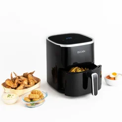 Freidora de aire negra DCook 4,6L 1450W^Casa Viva Discount