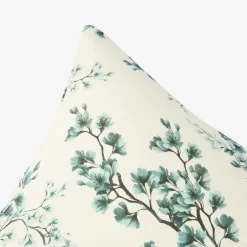 Funda de cojín de algodón cuadrada azul Bluira 45x45cm^Casa Viva New