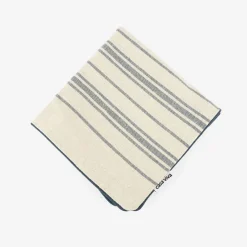 Funda de cojín de algodón con rayas azules Niza 45x45cm^Casa Viva New