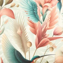 Funda de cojín de algodón Peonia 45x45cm^Casa Viva Sale