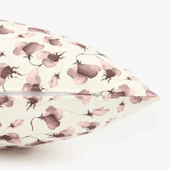 Funda de cojín de algodón rosa Amapola 45x45cm^Casa Viva Discount