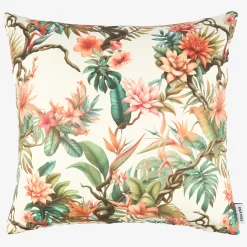 Funda de cojín de algodón Tropical 45x45cm^Casa Viva Discount