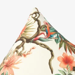 Funda de cojín de algodón Tropical 45x45cm^Casa Viva Discount