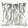 Funda de cojín de pelo gris 45x45cm^Casa Viva Outlet