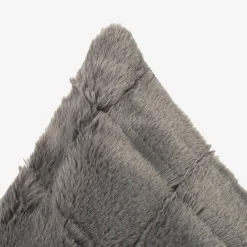 Funda de cojín de pelo suave gris Nuuk 45x45cm^Casa Viva New