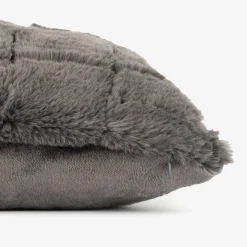 Funda de cojín de pelo suave gris Nuuk 45x45cm^Casa Viva New