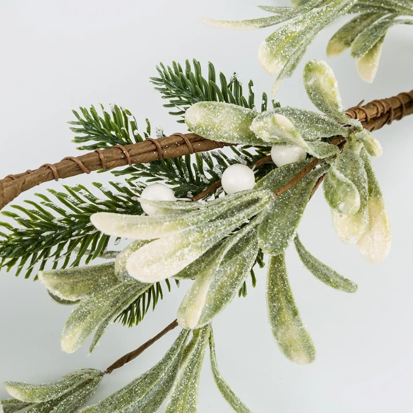 Guirnalda con bayas blancas^Casa Viva Outlet