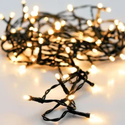 Guirnalda de luces exterior 96 LEDS luz cálida 7,5m^Casa Viva New