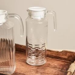 Jarra de agua de cristal Cheqs 1,3L^Casa Viva New