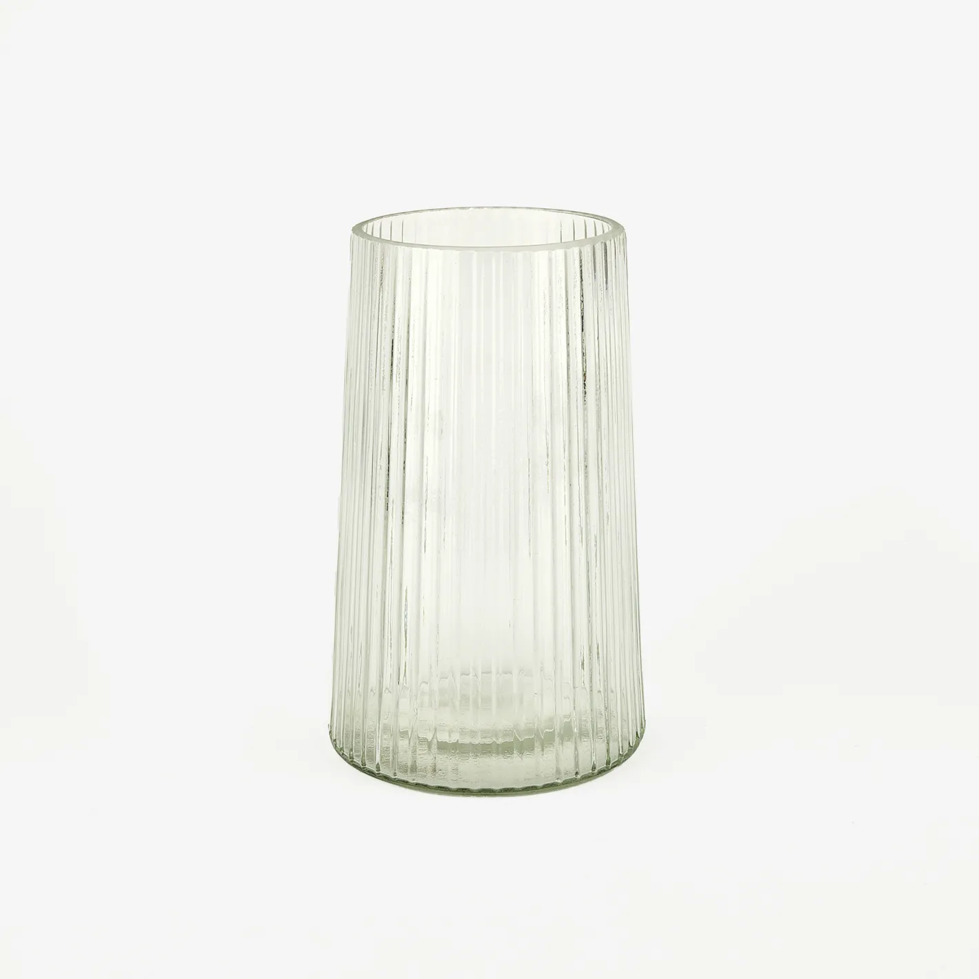 Jarrón de cristal Aura Ø13x20cm^Casa Viva Discount