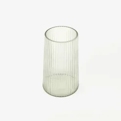 Jarrón de cristal Aura Ø13x20cm^Casa Viva Discount