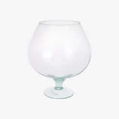 Jarrón de cristal Copa Ø16x30cm^Casa Viva Outlet