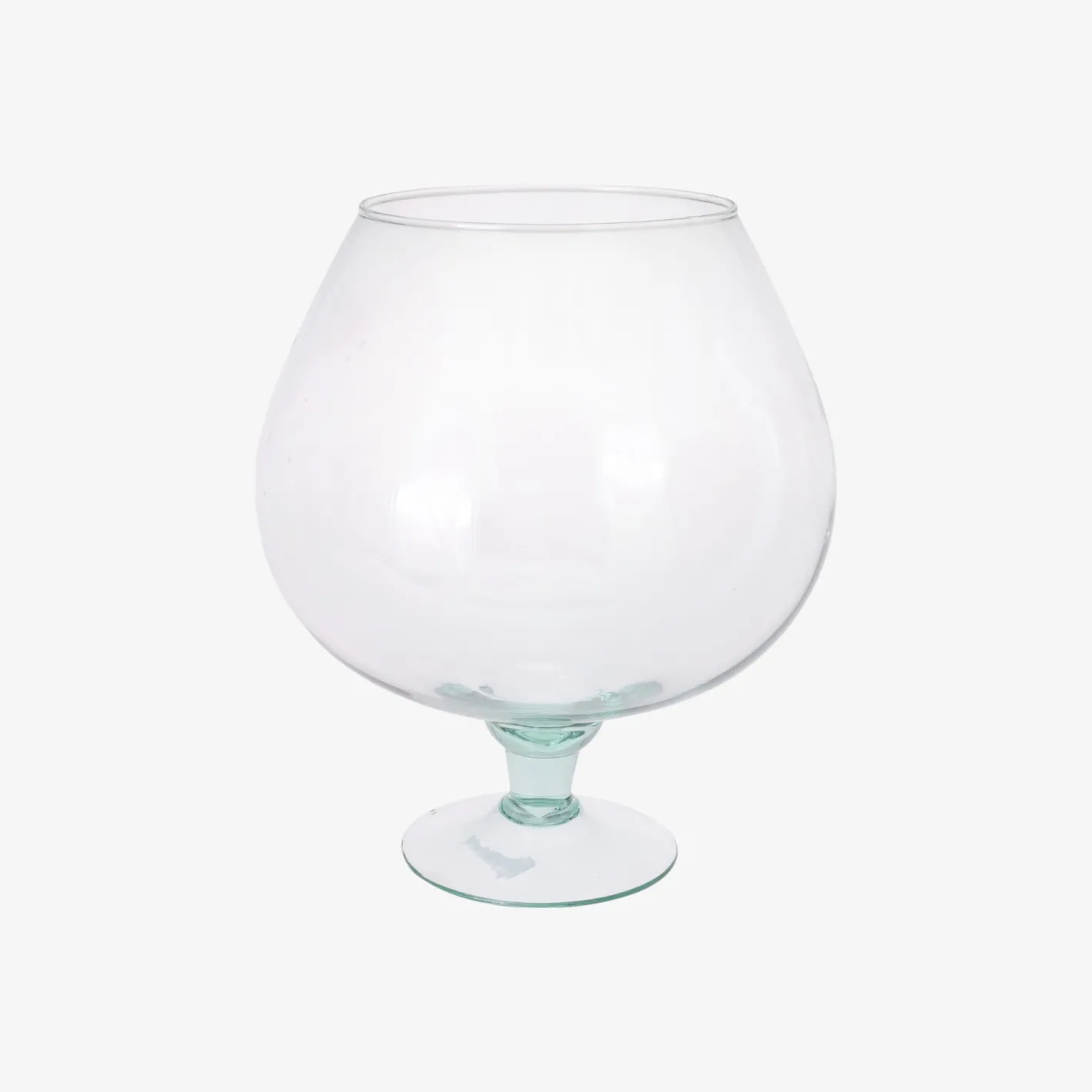 Jarrón de cristal Copa Ø16x30cm^Casa Viva Outlet