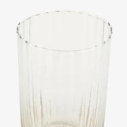 Jarrón de cristal transparente Brais Ø13x22cm^Casa Viva Discount