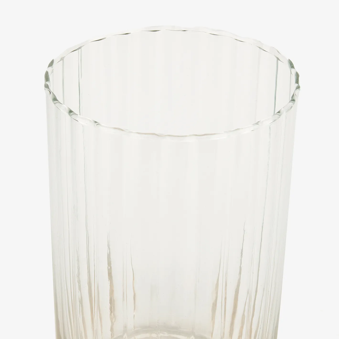 Jarrón de cristal transparente Brais Ø13x22cm^Casa Viva Discount