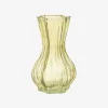 Jarrón de cristal verde Dalmar Ø13x20cm^Casa Viva Discount