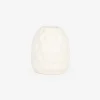 Jarrón de gres blanco Simón Ø9x10cm^Casa Viva Best
