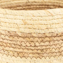 Macetero de caña Riges Ø25x19cm^Casa Viva Hot