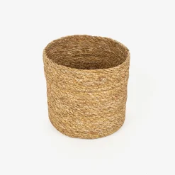 Macetero de fibras naturales Typha Misha Ø17x17cm^Casa Viva New