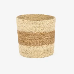 Macetero de fibras naturales Typha Inda Ø20cm^Casa Viva Online