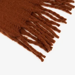 Manta efecto mohair burgundy 130x150cm^Casa Viva New