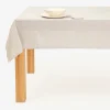 Mantel de algodón beige liso 150x200cm^Casa Viva Clearance