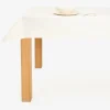 Mantel de algodón y poliéster beige Faura 140x250cm^Casa Viva Discount
