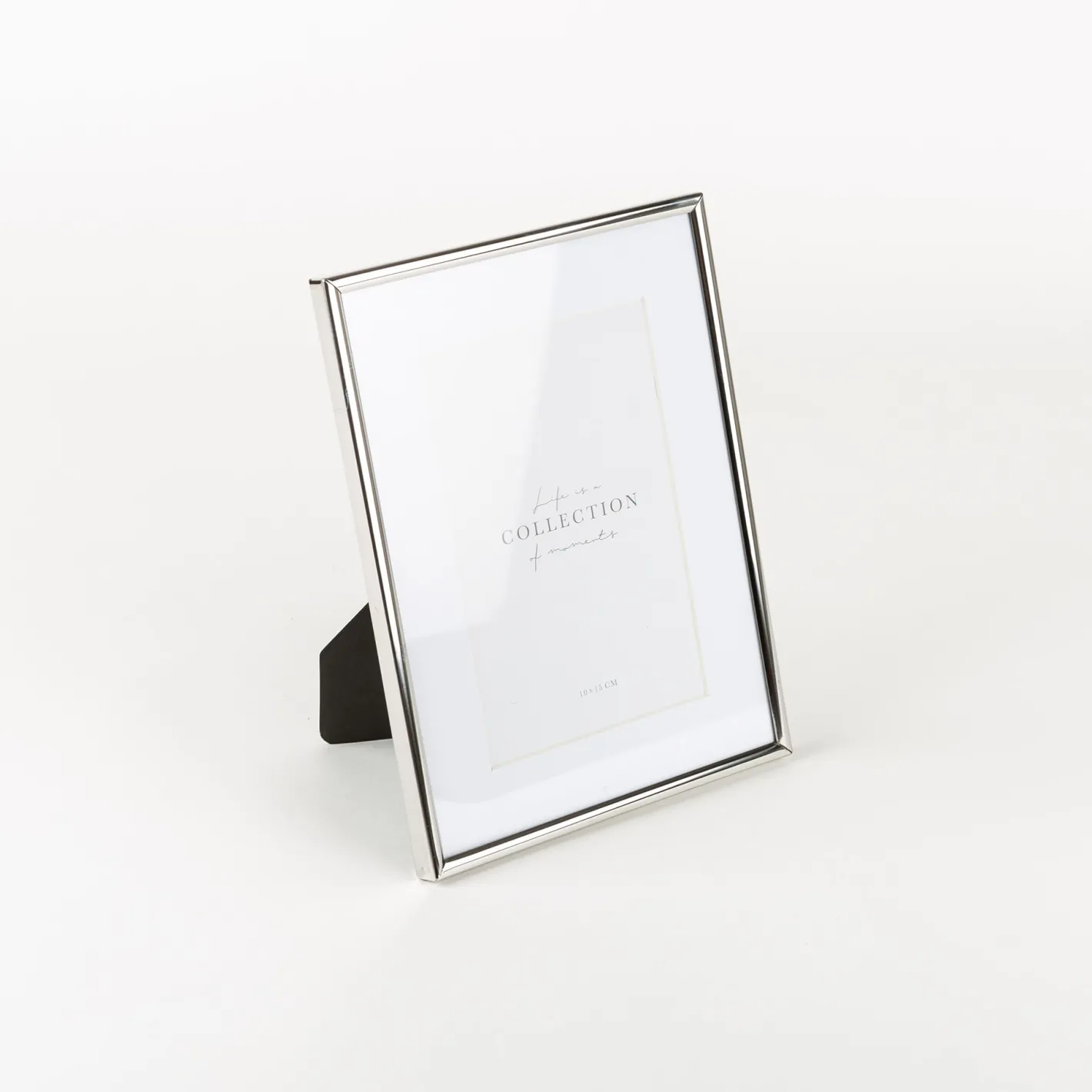 Marco de fotos de metal plateado Kilim 10x15cm^Casa Viva New