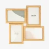 Marco de madera con 4 fotos de 10x15cm^Casa Viva Outlet