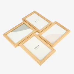 Marco de madera con 4 fotos de 10x15cm^Casa Viva Outlet