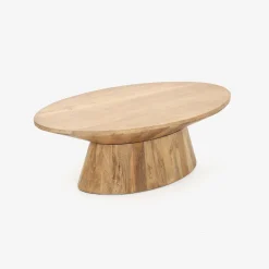 Mesa de centro de madera de mango Sidney 120x68x41cm Clau&Chloe^Casa Viva Best