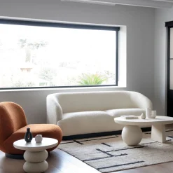 Mesa de centro de madera de mango Beca 107x71x38cm Clau&Chloe^Casa Viva Best