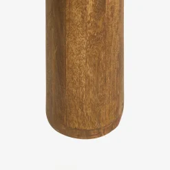 Mesa de centro de mármol y madera Houston Ø90x45 Clau&Chloe^Casa Viva Sale