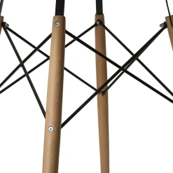 Mesa de comedor de madera blanca Leisure Ø120x75cm^Casa Viva Best