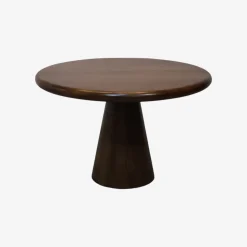 Mesa de comedor de madera de mango Lisboa Ø120x76cm Clau&Chloe^Casa Viva Clearance