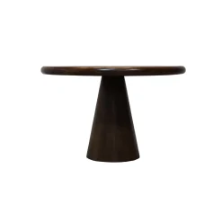 Mesa de comedor de madera de mango Lisboa Ø120x76cm Clau&Chloe^Casa Viva Clearance