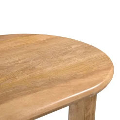 Mesa de comedor de madera de mango Amberes 200x100x76cm^Casa Viva Online