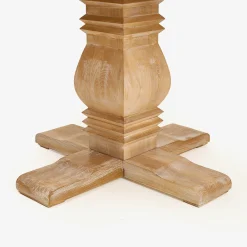 Mesa de comedor de madera de olmo Toulouse Ø120x76cm^Casa Viva Best