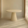 Mesa de comedor de microcemento Kurli Ø120x75cm Clau&Chloe^Casa Viva Best
