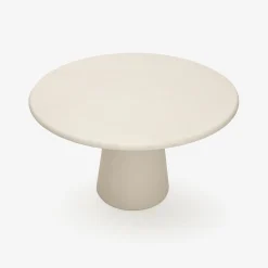 Mesa de comedor de microcemento Kurli Ø120x75cm Clau&Chloe^Casa Viva Best
