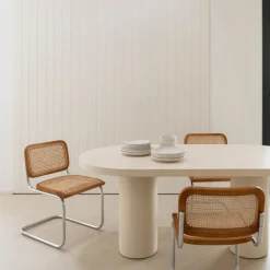 Mesa de comedor de microcemento Kurli 180x90x76cm Clau&Chloe^Casa Viva Hot