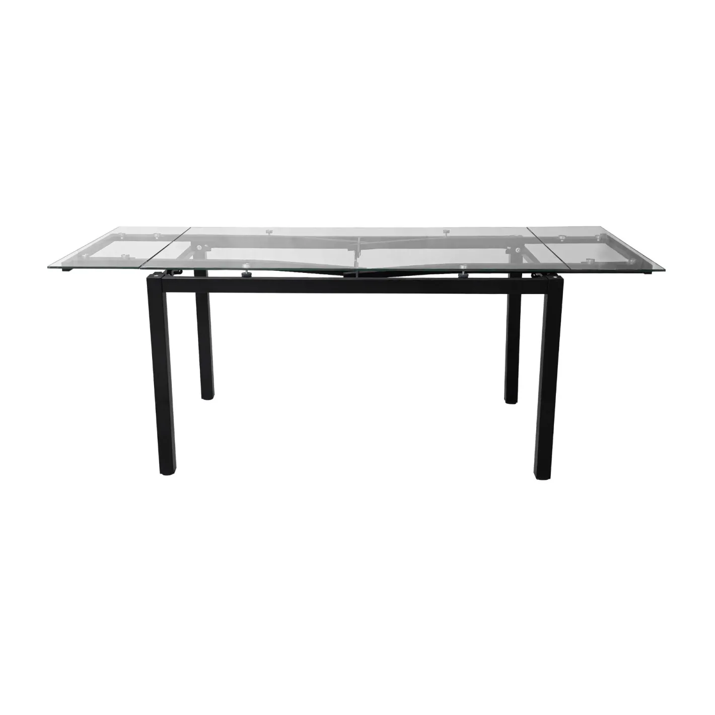 Mesa de comedor extensible de cristal Praga 200/140x80x76cm^Casa Viva Sale